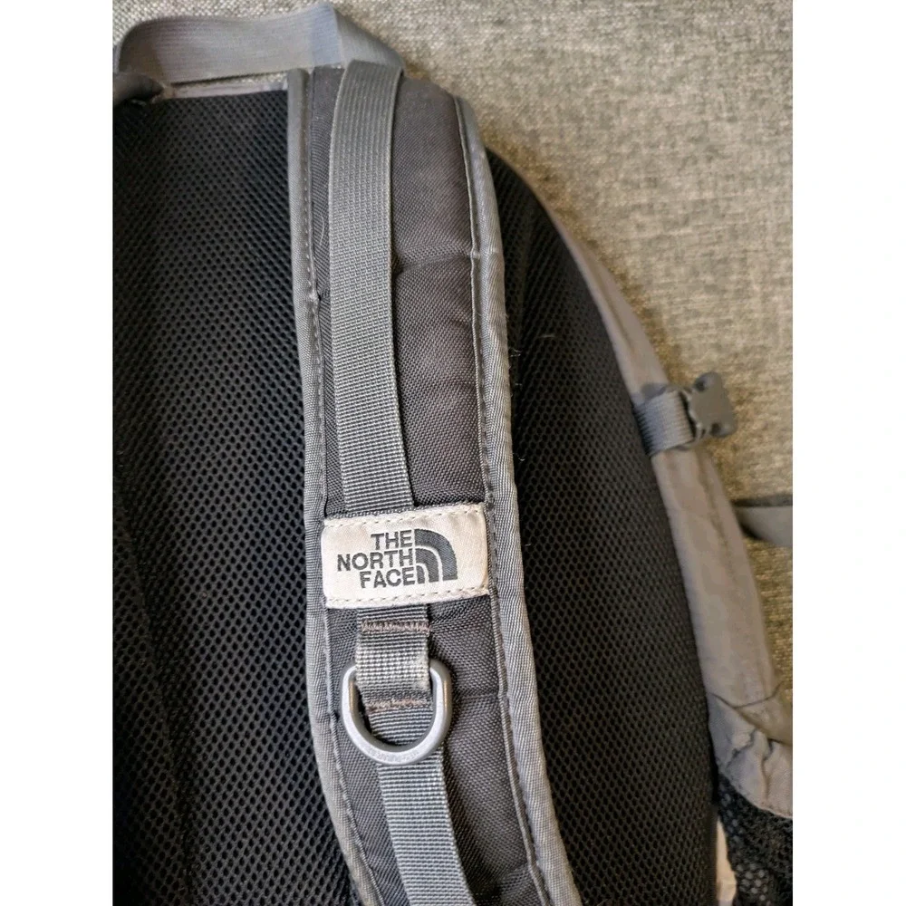 The North Face Borealis Backpack TNF Orange Gray Adult Hiking Outdoor Book Bag